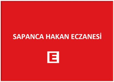 SAPANCA HAKAN ECZANESİ