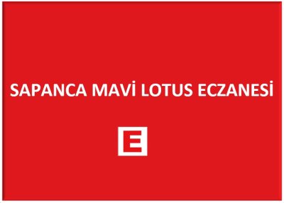 SAPANCA MAVİ LOTUS ECZANESİ